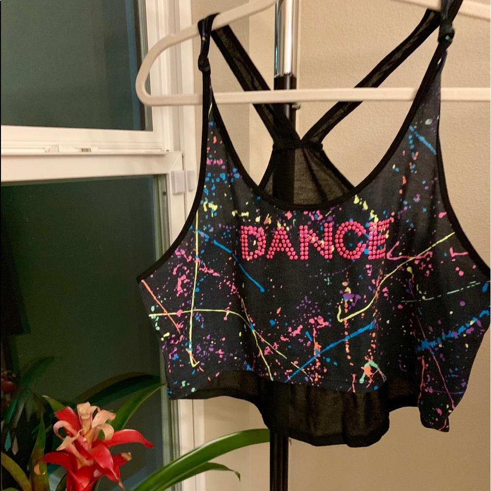 Basic Moves Women’s Crop “Dance’ Top